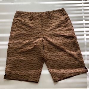 Women's Brown Callaway Golf Shorts Size: 8